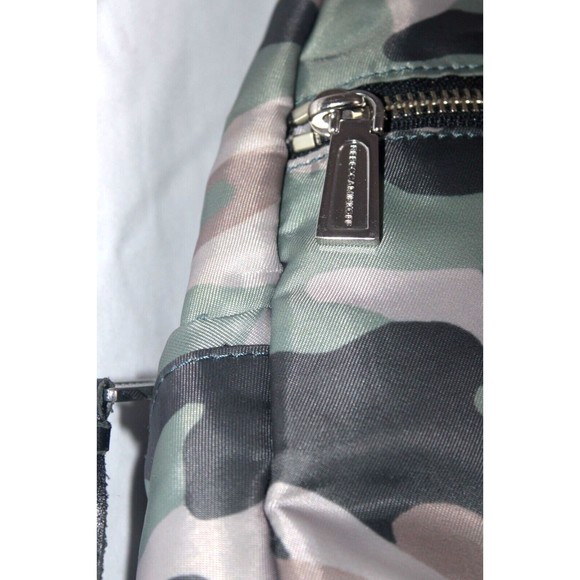 Rebecca Minkoff Julian Nylon Backpack Camo Print Green  Khaki Black main image 4